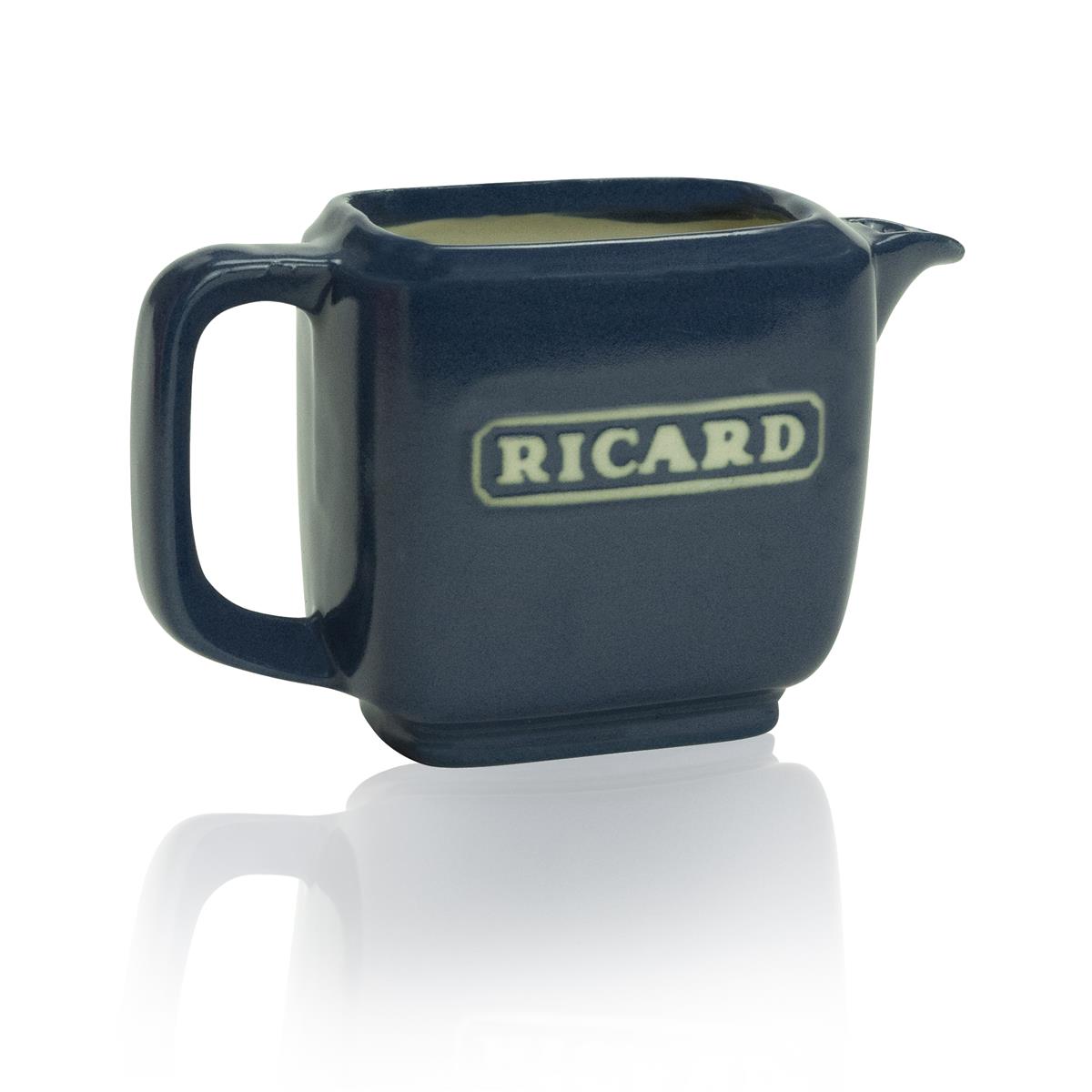 1x Richard  Petite cafetière bleue en terre cuite – Vue 2