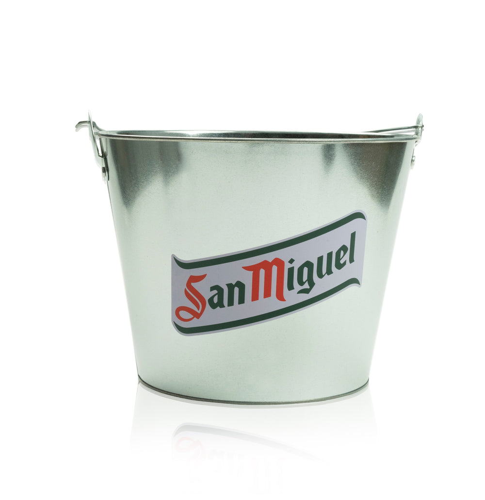 1x refroidisseur de bière San Miguel en métal 5 l