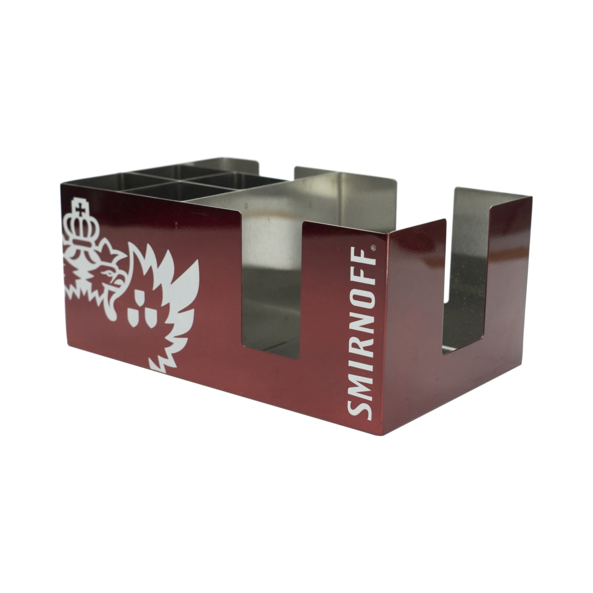 1x Smirnoff Vodka Barcaddy métal rouge – Vue 2