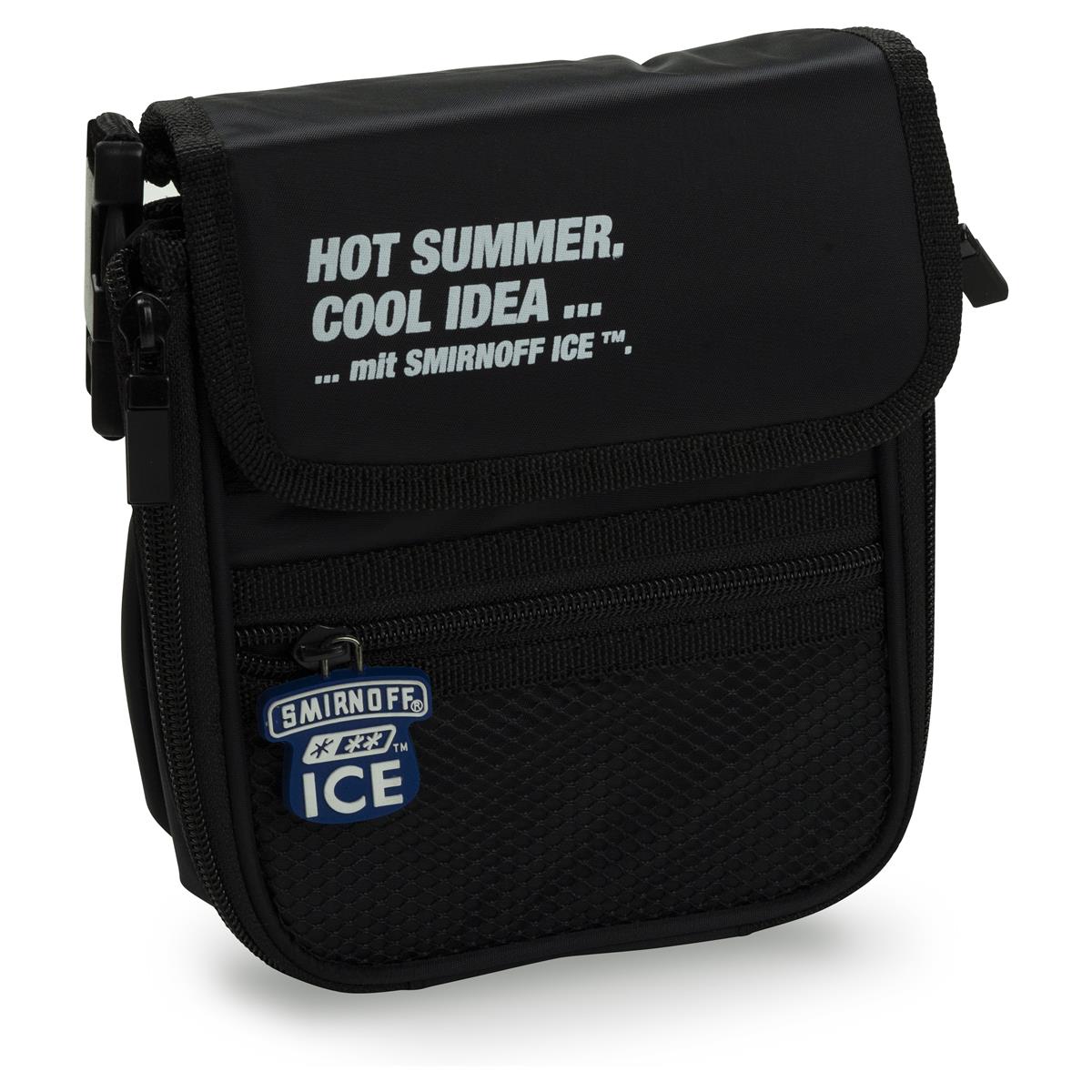1 sac Smirnoff Vodka avec haut-parleur Ice noir