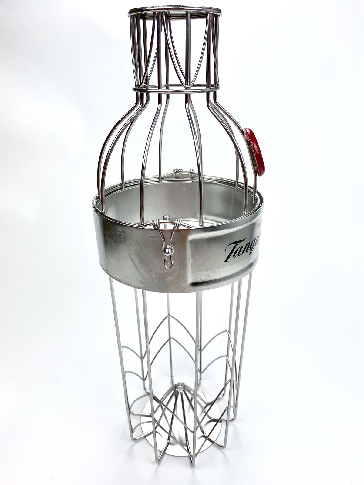 1x Tanqueray Gin Cage Fruits Grille Métal 4,5 l – Vue 2