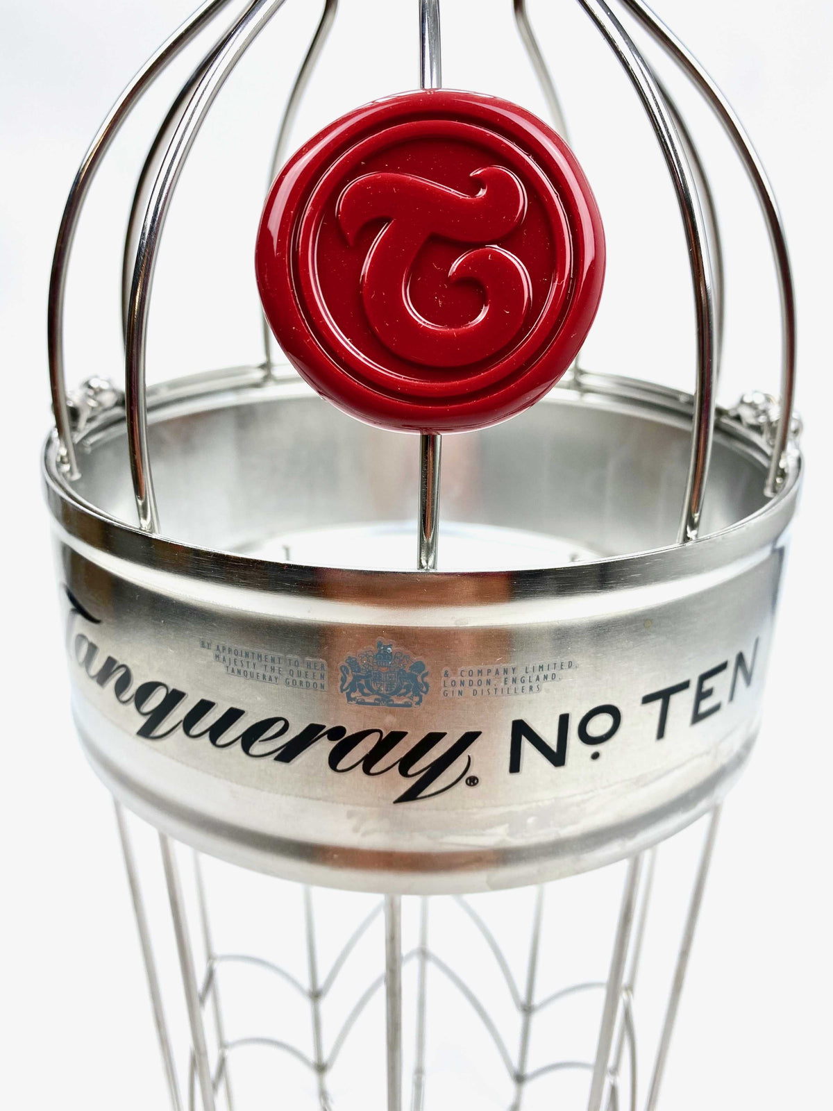 1x Tanqueray Gin Cage Fruits Grille Métal 4,5 l – Vue 4