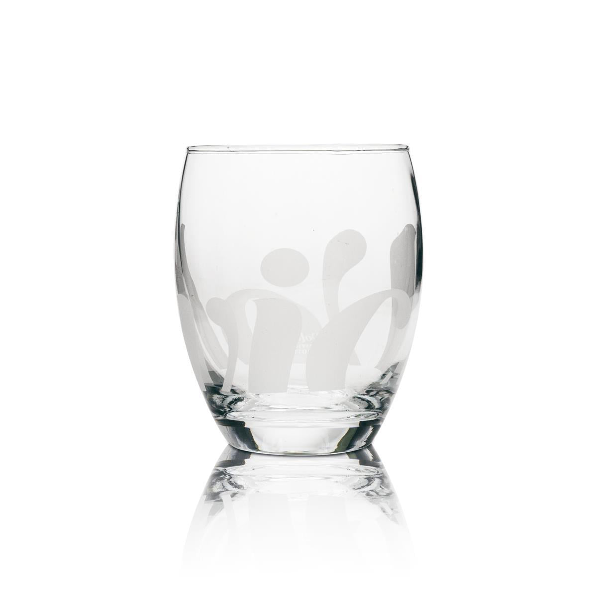 1x verre à eau Volvic édition 2011, blanc – Vue 3