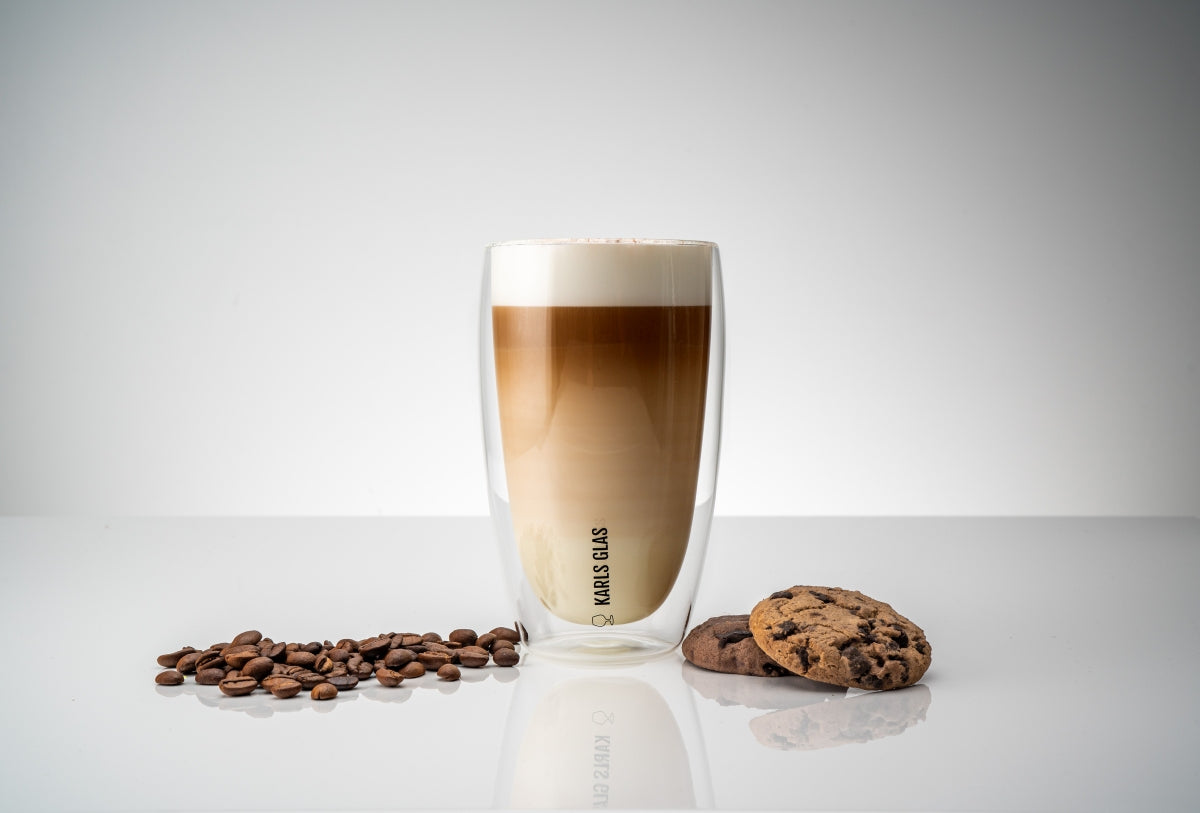 6 verres à double paroi en verre thermo 0,45 l Latte Macchiato, café de haute qualité – Vue 4