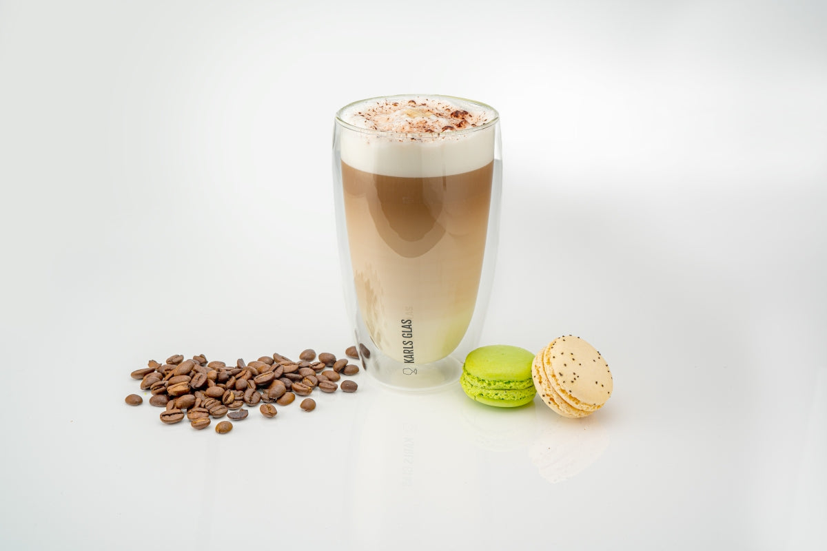 6 verres à double paroi en verre thermo 0,45 l Latte Macchiato, café de haute qualité – Vue 6