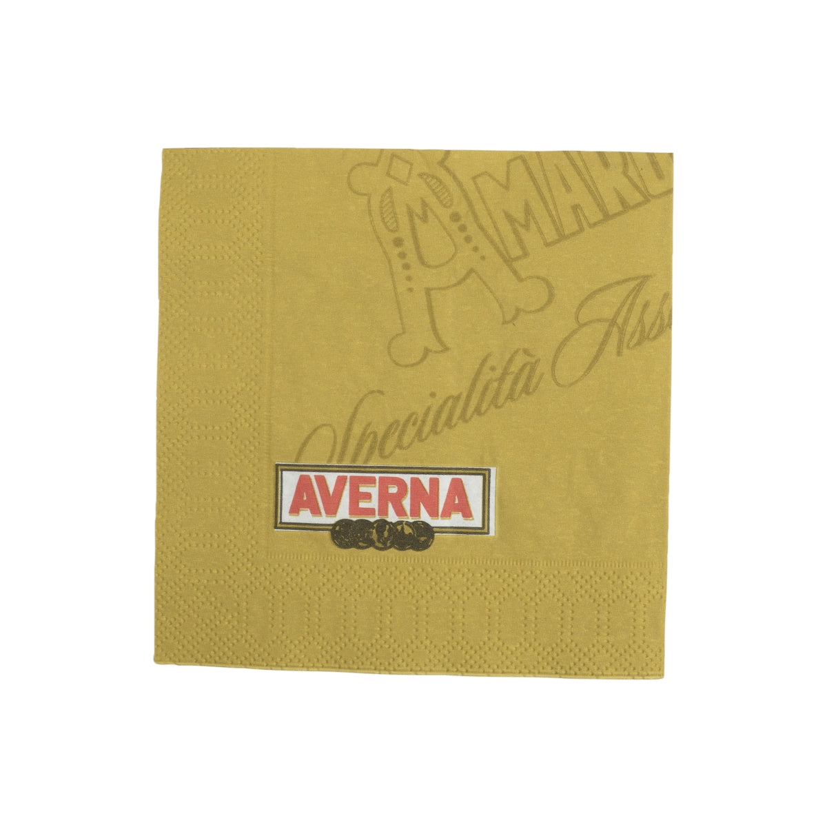 300 serviettes en papier Averna 12 x 12 cm, sous-verres en verre, gastronomie, table, cuisine, bar