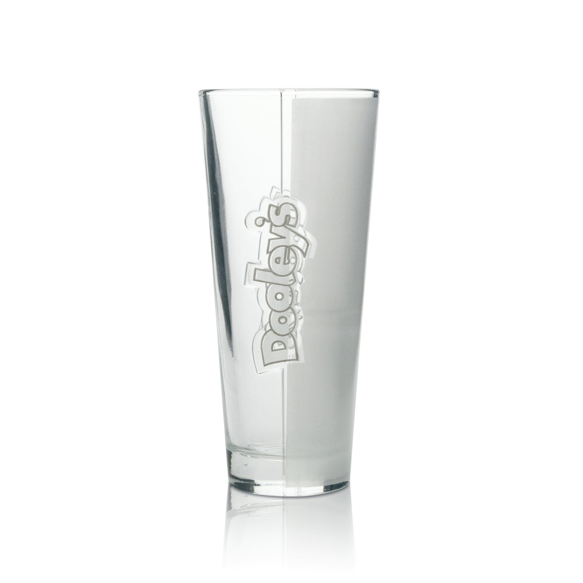 3x Verre à liqueur Dooley's Longdrink Contour Transparent Mat – Vue 2