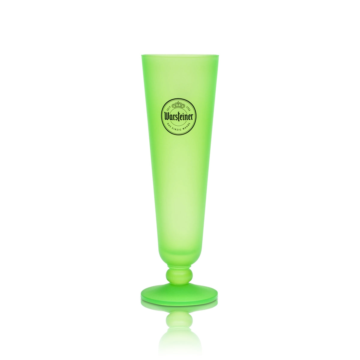 Verre à bière Warsteiner 0,2 l néon tulipe exclusif vert coupe CSD verres Pride Beer – Vue 2