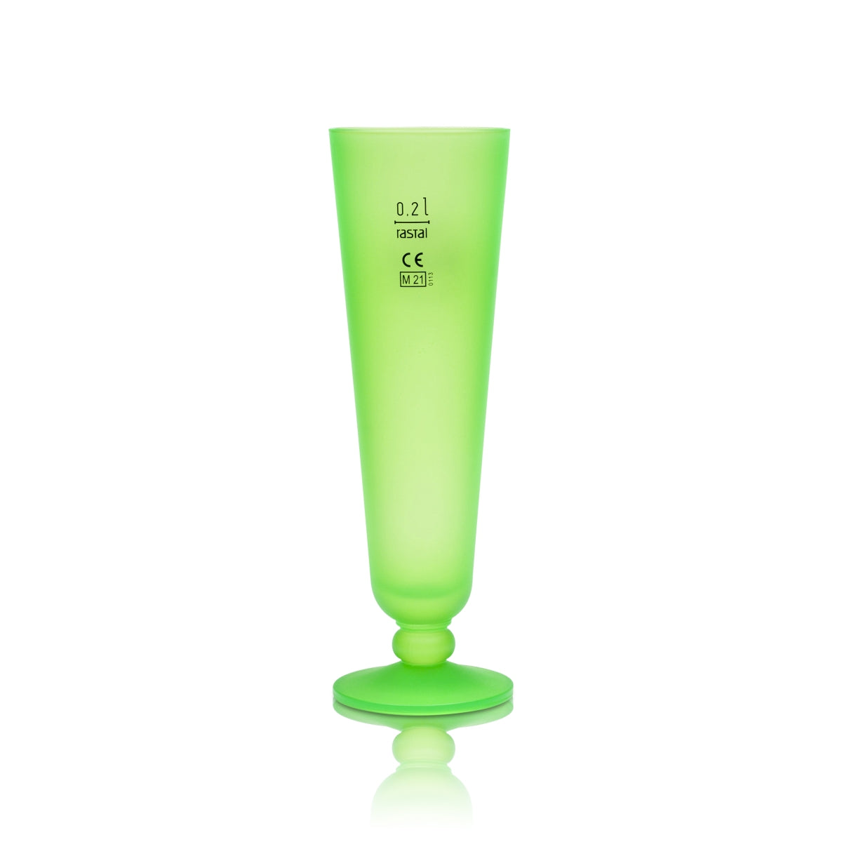 Verre à bière Warsteiner 0,2 l néon tulipe exclusif vert coupe CSD verres Pride Beer – Vue 3