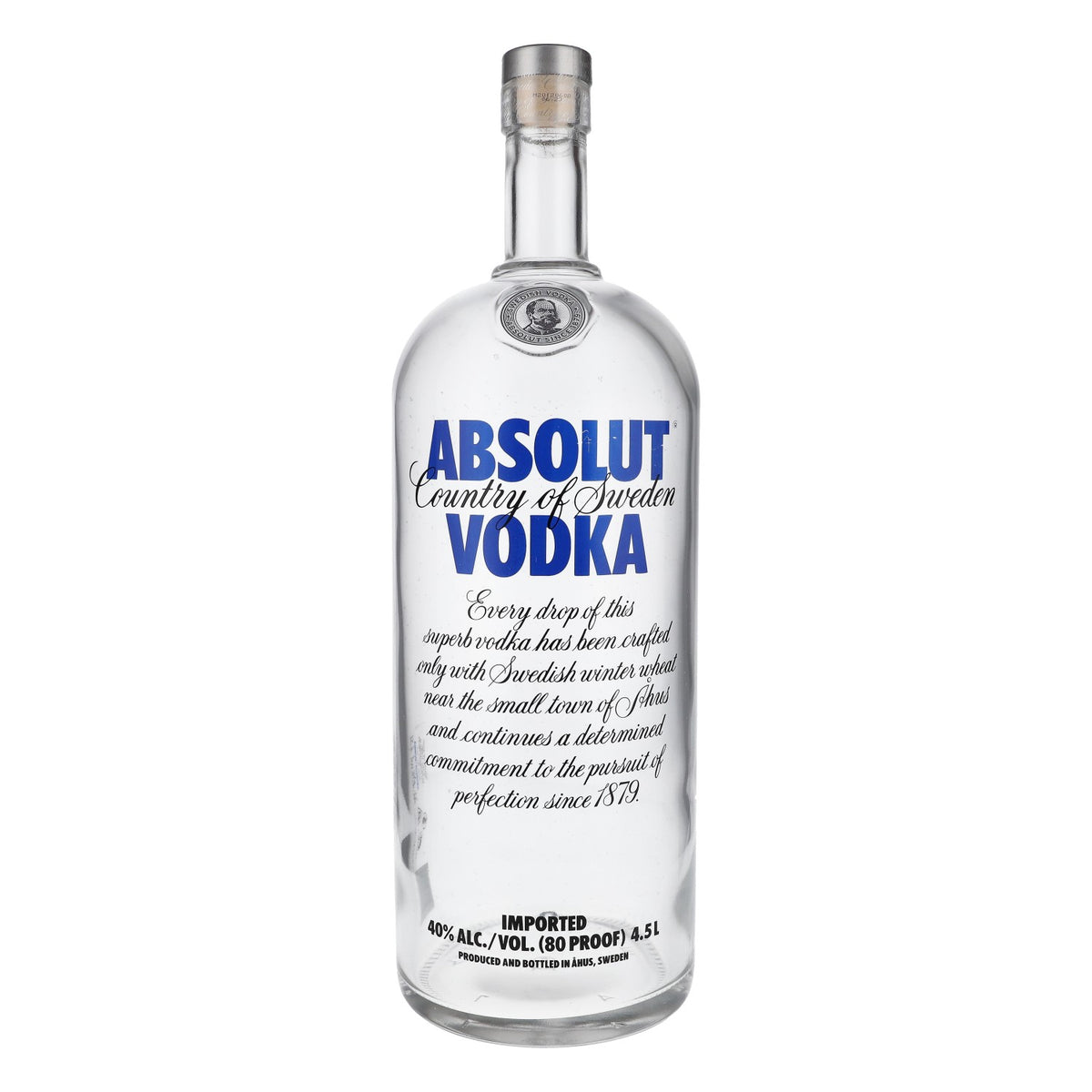 bouteille vide Absolut Vodka 4,5 l avec présentoir en carton Bouteille factice Décoration Bar – Vue 2