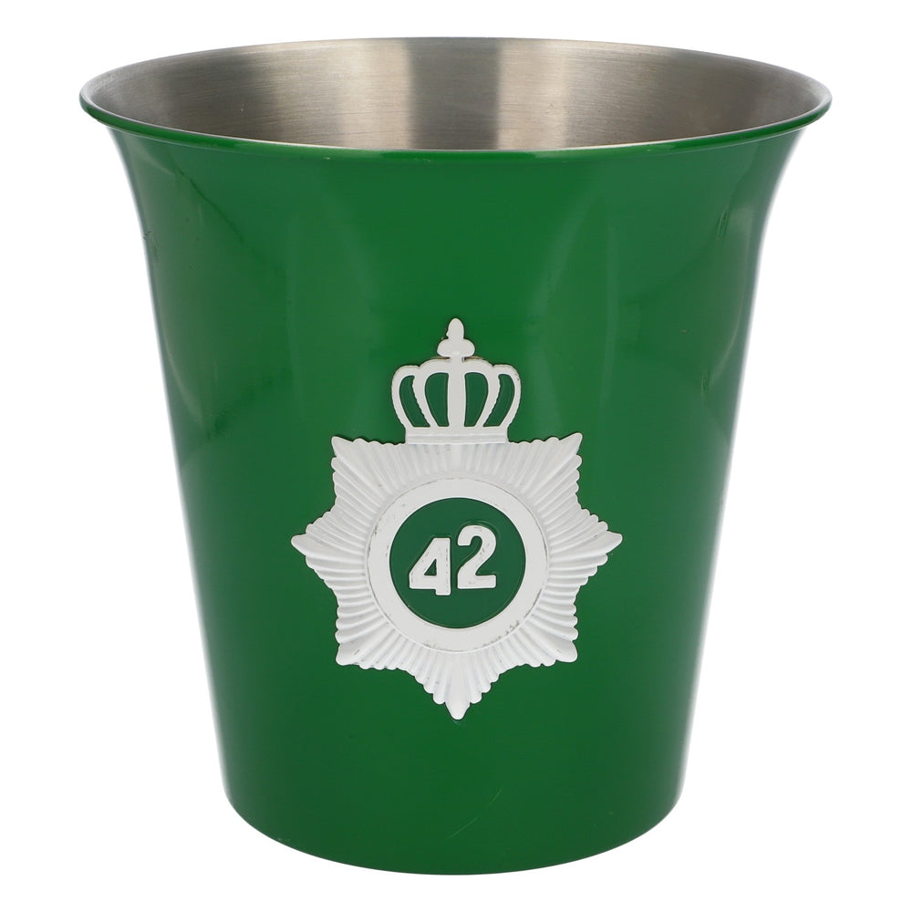 42Below Vodka Refroidisseur de bouteille Logo Australian Federal Police vert