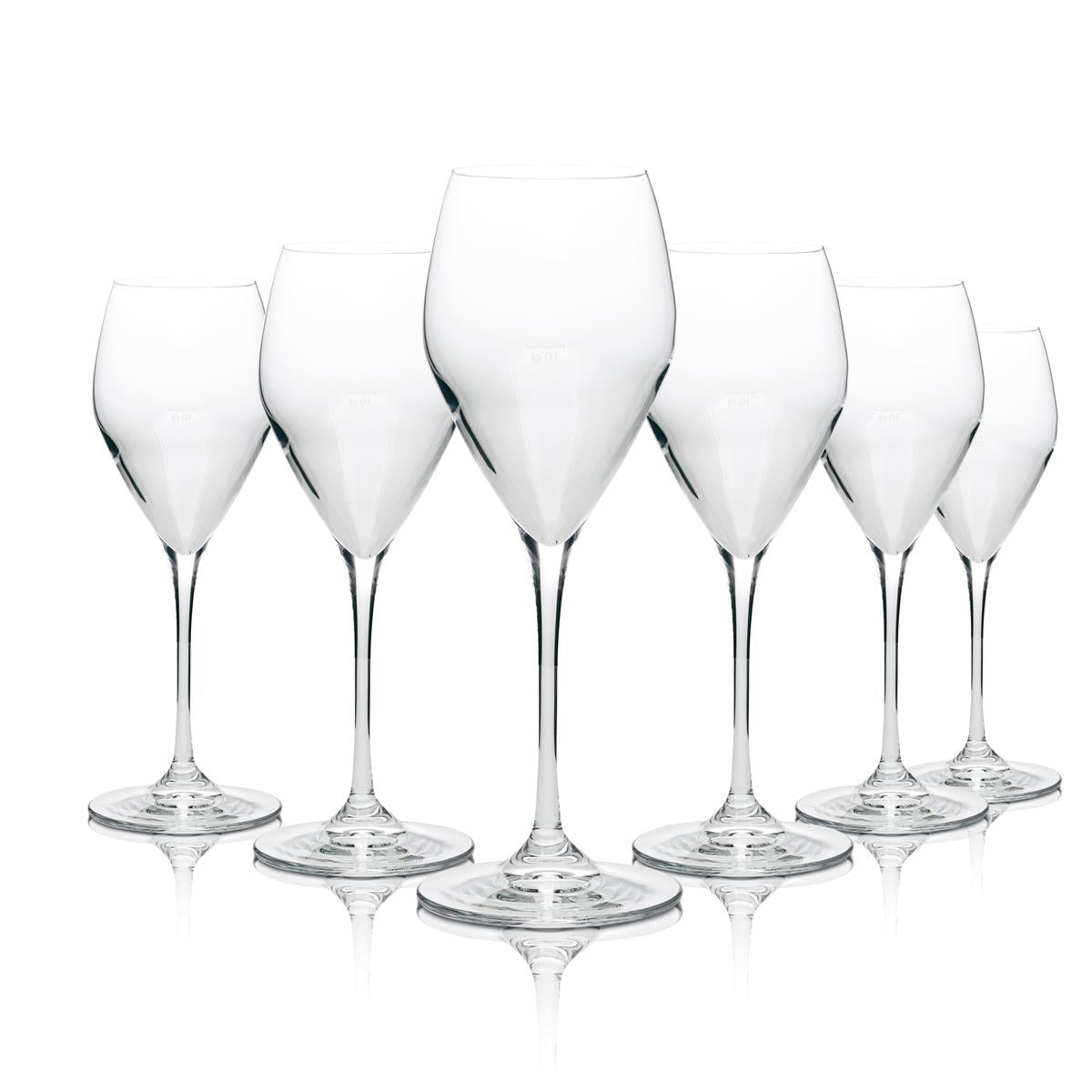 4x Verre à champagne Canella Bellini grand format