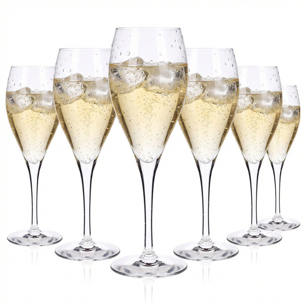 4x Le Cordon Bleu Verres à champagne Verres à pied Verres à champagne 0,27 l