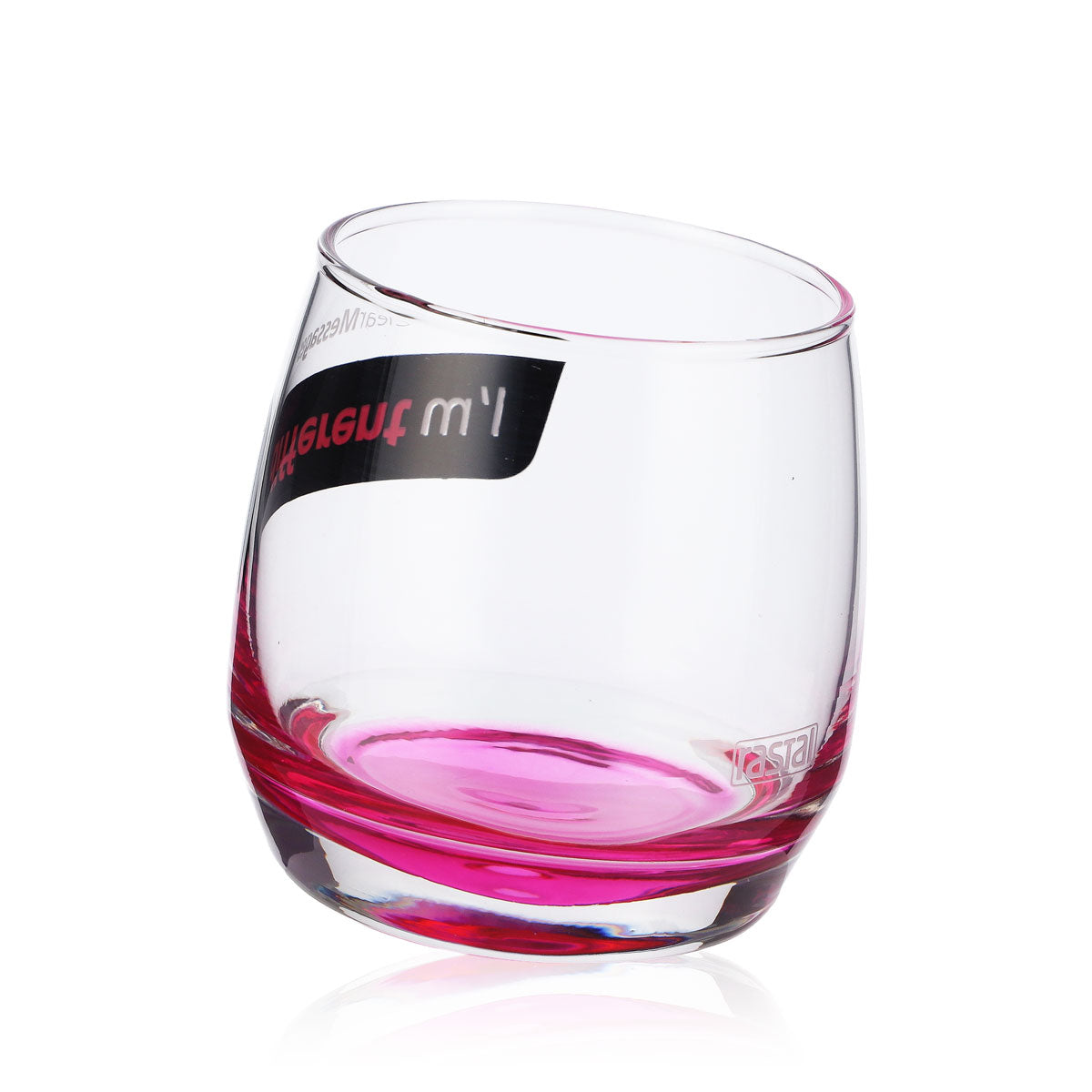 4 verres Rastal en verre 0,2 l Verres design Tumbler Schwenker « I'm different » – Vue 5