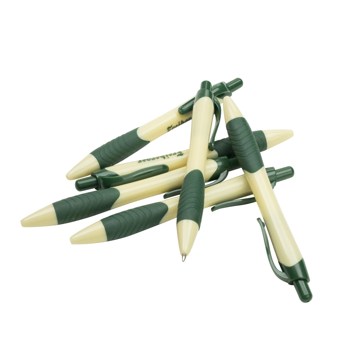 50 stylos à bille Freiberger Bier beige – Vue 2
