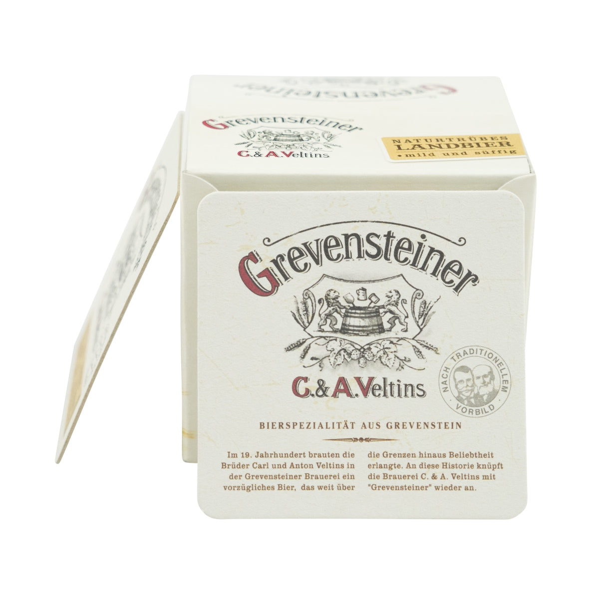 50 sous-verres Grevensteiner 9 x 9 cm Coaster Gastro Protection anti-gouttes Bar – Vue 2