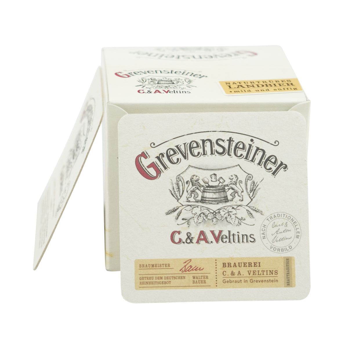 50 sous-verres Grevensteiner 9 x 9 cm Coaster Gastro Protection anti-gouttes Bar – Vue 3