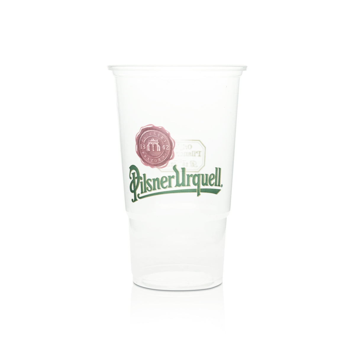 50 gobelets jetables Pilsener Urquell 0,5 l Verres de festival en plastique Verre – Vue 2