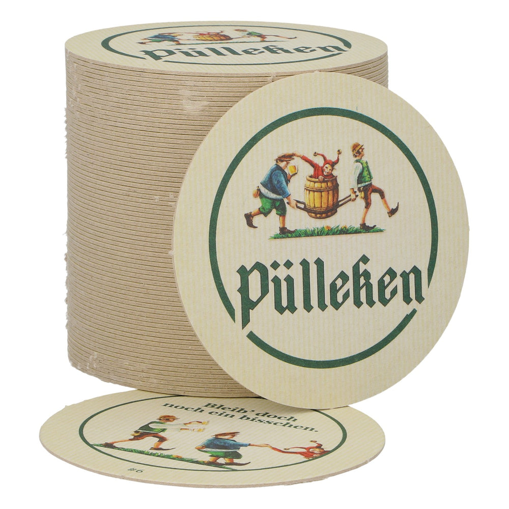 50 sous-verres « Pülleken » « Reste encore un peu » – Accessoires de bar