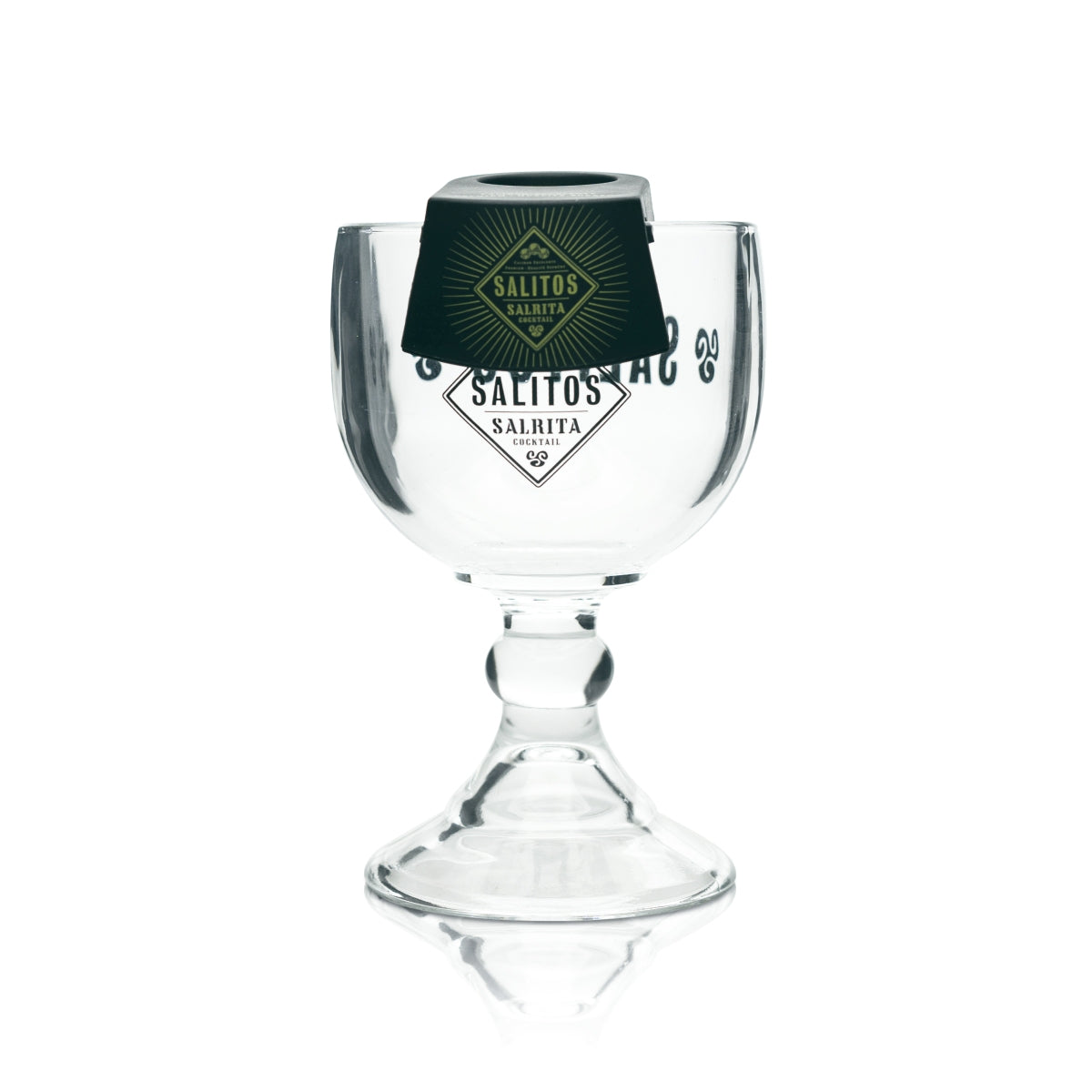 Verre Salrita Salitos 0,6 l - cocktail long drink apéritif - avec clip en verre véritable – Vue 3