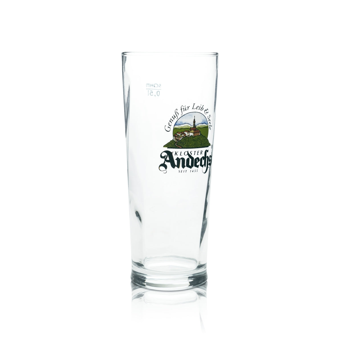 6 verres à bière Andechs 0,5 l avec logo Sahm, neufs – Vue 3
