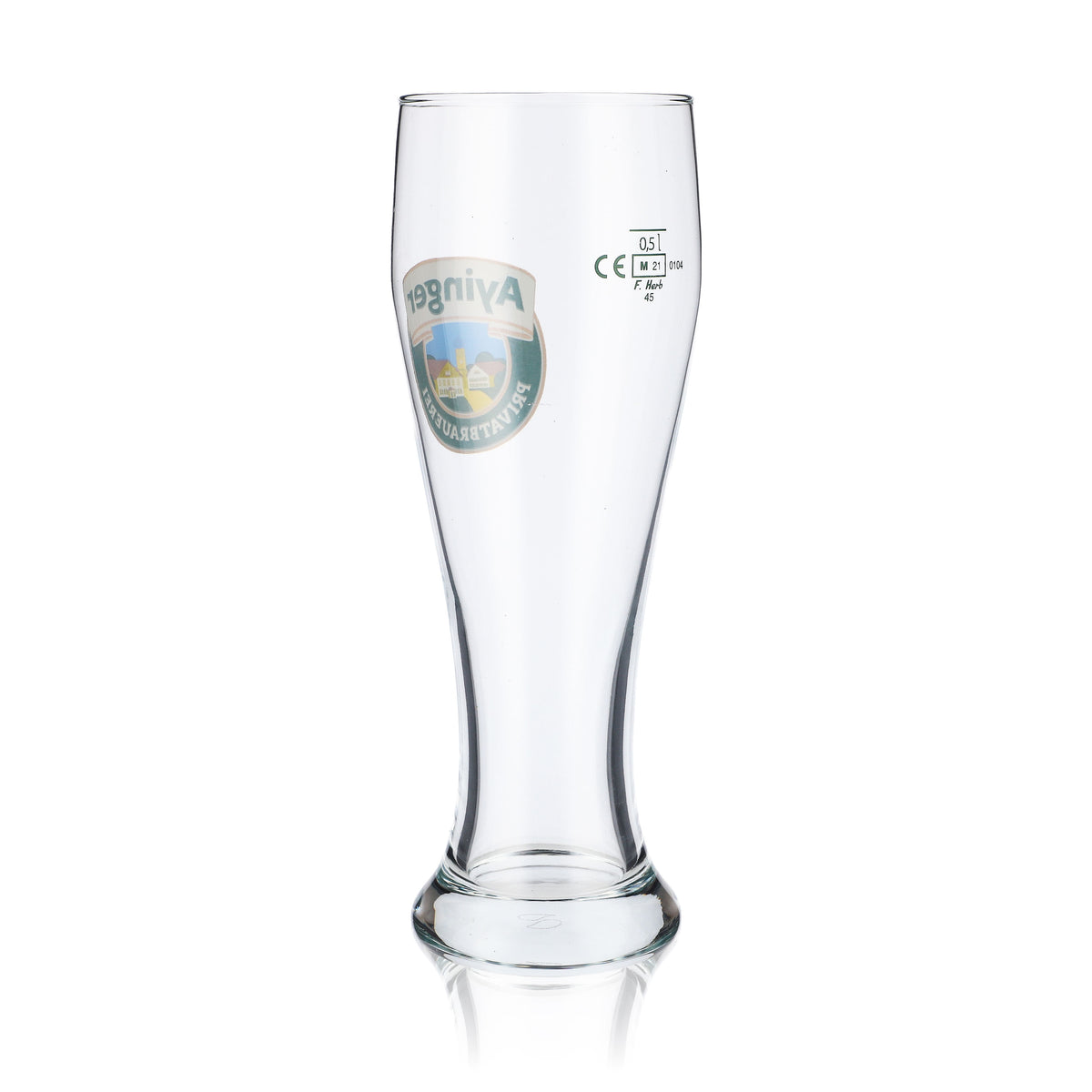 6 verres à bière Ayinger de 0,5 l (verres à bière blanche)    neufs – Vue 4