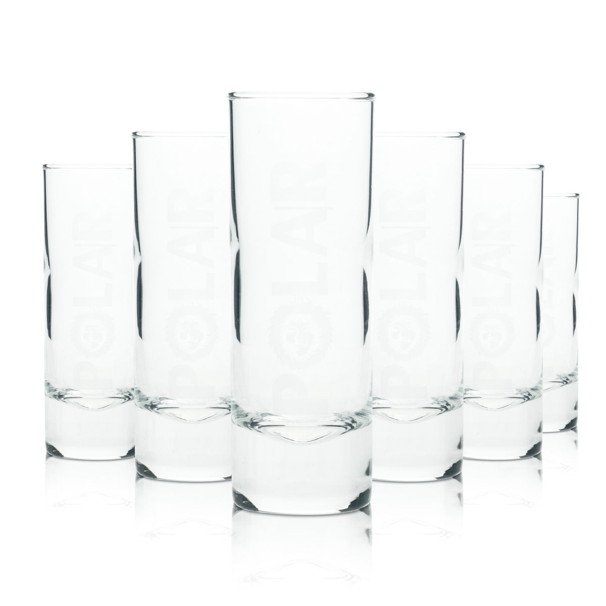 6 verres à liqueur Berentzen 2/4 cl Polar neufs