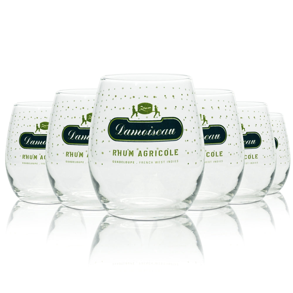 6 verres à rhum Damoiseau 0,3 l « Aura » neufs