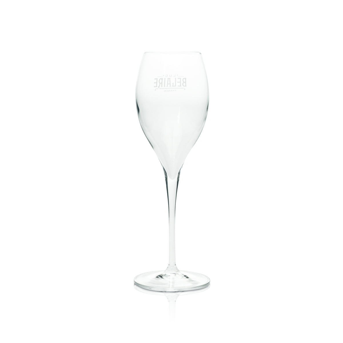 6 verres à vin mousseux Luc Belaire 0,1 l, verre de style, neufs – Vue 3