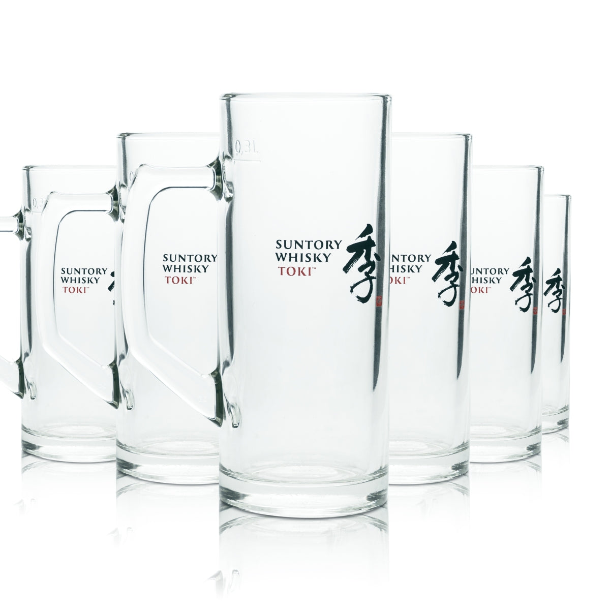 6 verres à whisky Suntory Toki 0,3 l Krug neufs