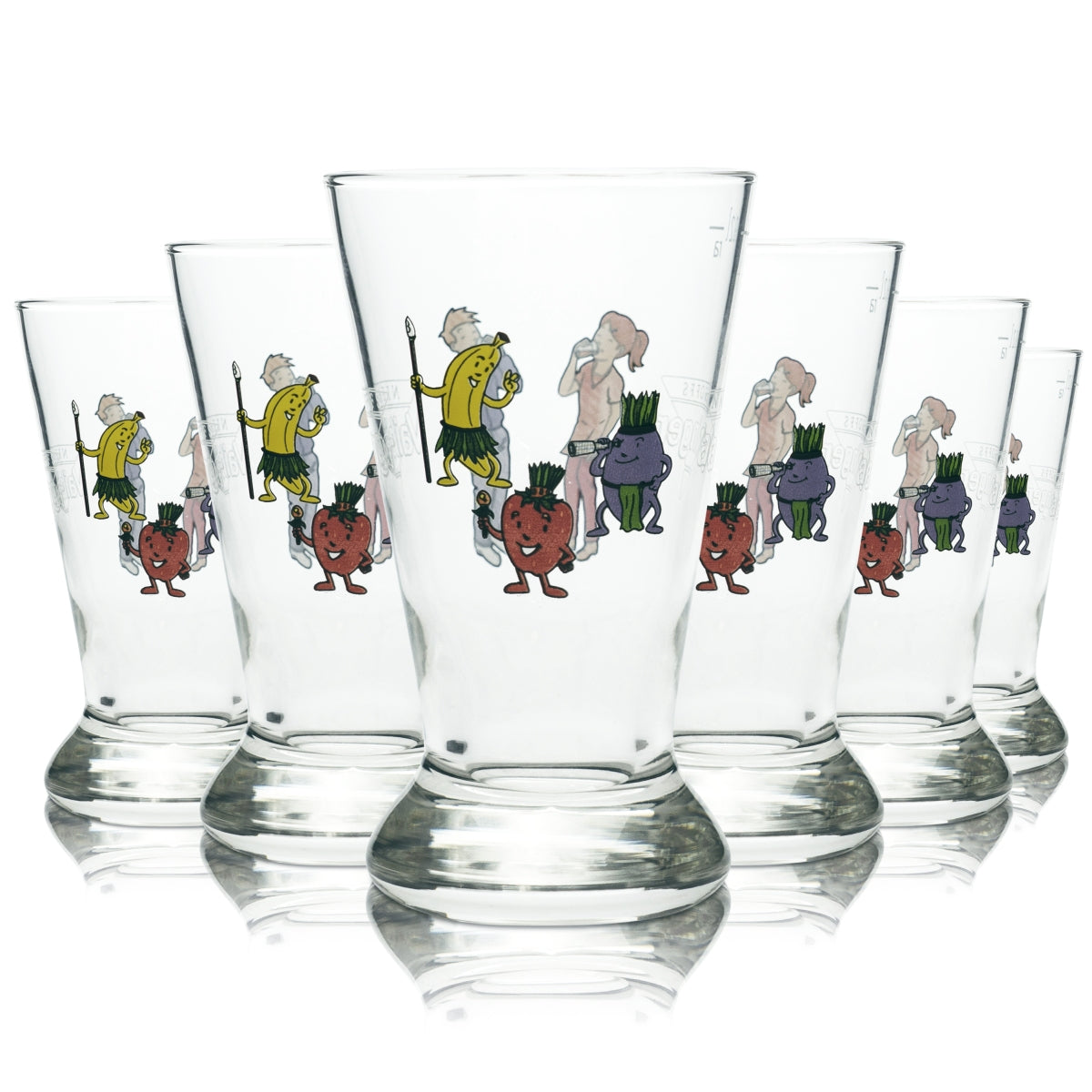 6 verres à jus Vaihinger Bolero Logo 0,2 l neufs
