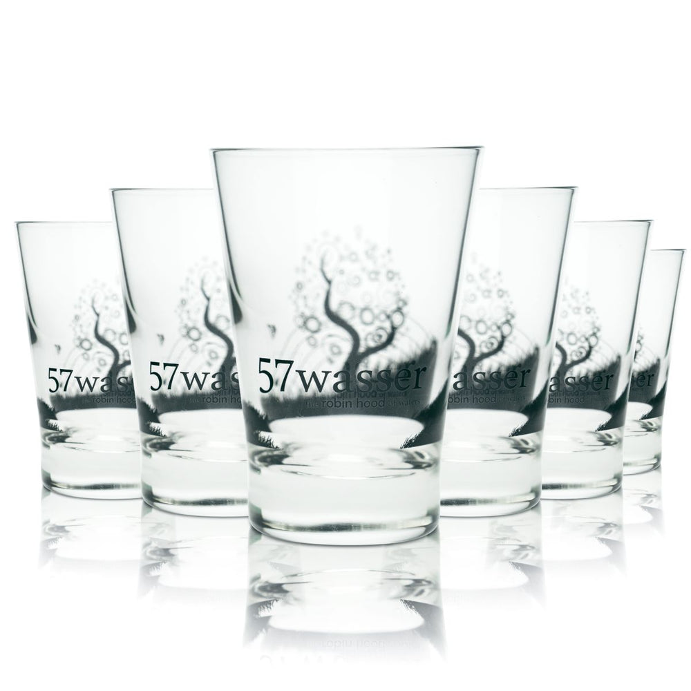 6x 57Verre à eau 0,21 l Set de verres à eau minérale Soda Jus Limonade Boisson gazeuse