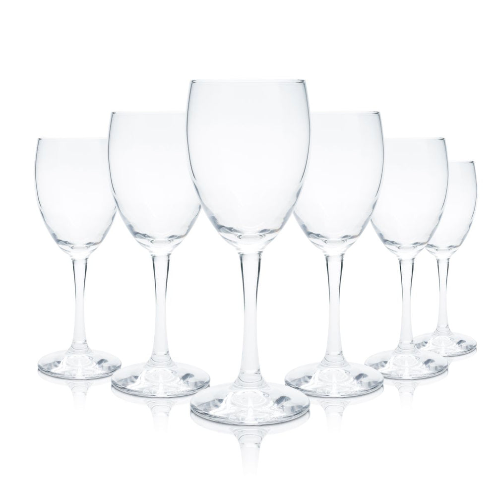 6x 57Verre à eau 0,2l Verre à calice Eau minérale gazeuse Jus de fruits Set de verres Gastro