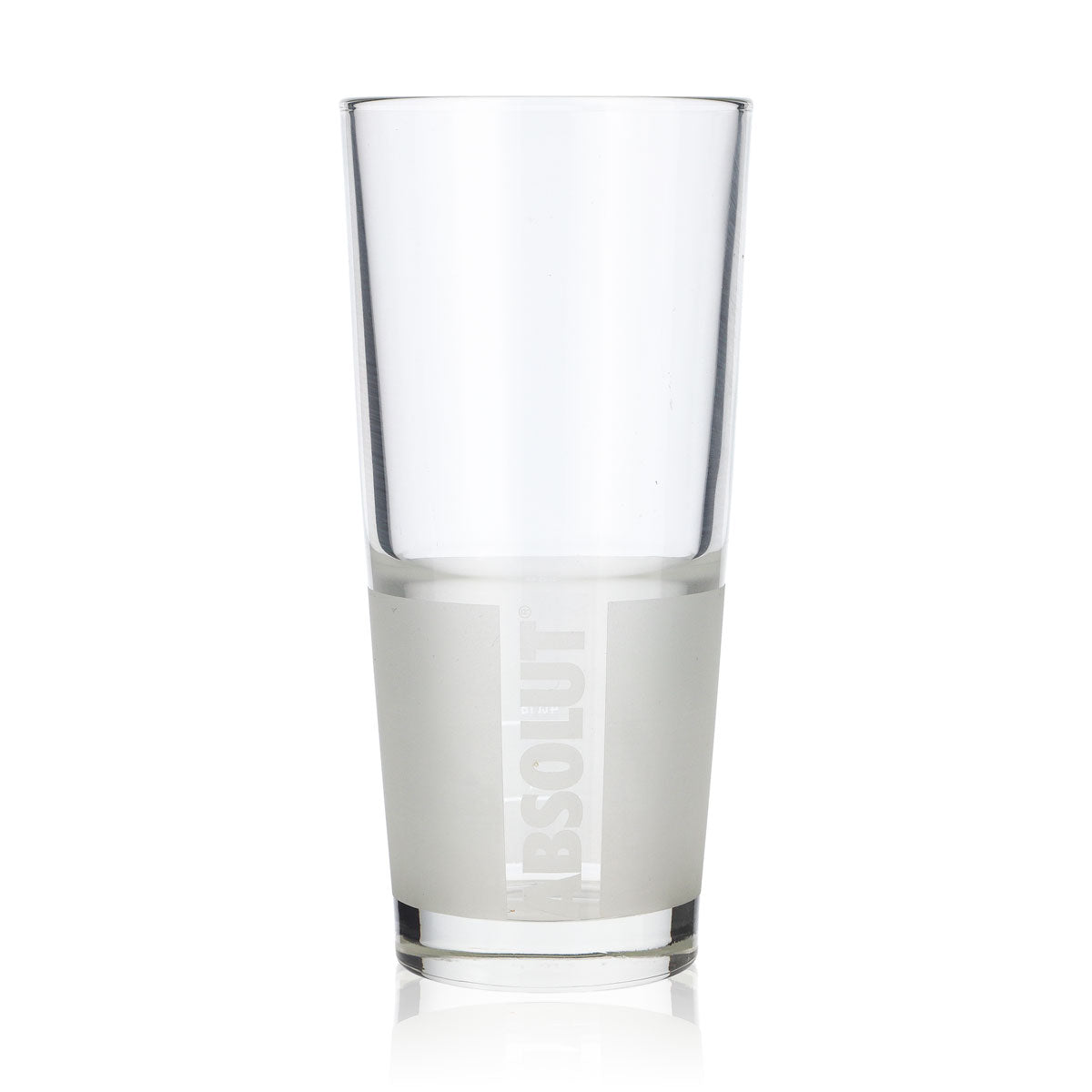 6 verres Absolut Vodka 0,34 l Verres à long drink satinés + logo vertical – Vue 2