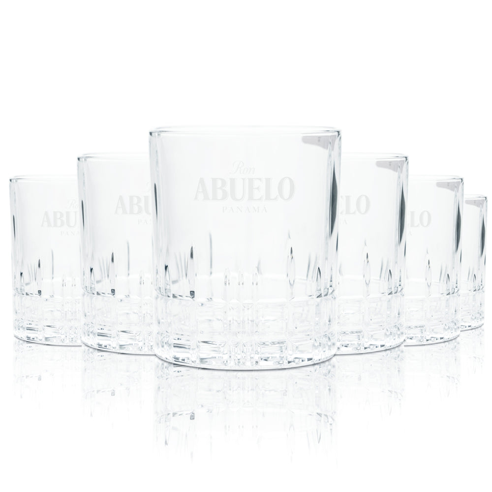 6 verres à rhum Abuelo 0,3 l Tumbler Spiegelau Contour Verres à long drink Ron Kristall