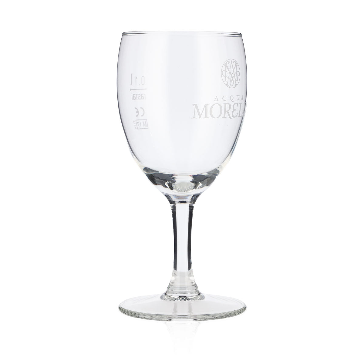 6 verres à eau Acqua Morelli 0,1 l, coupe, logo blanc Rastal Westerwald – Vue 3