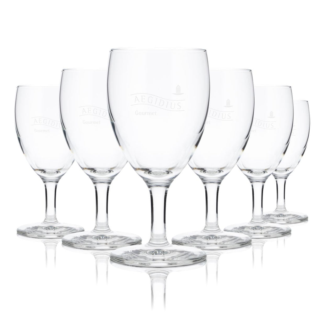 6x Aegidius verre 0,18l eau minérale calice verres ensemble Gastro restaurant pétillant