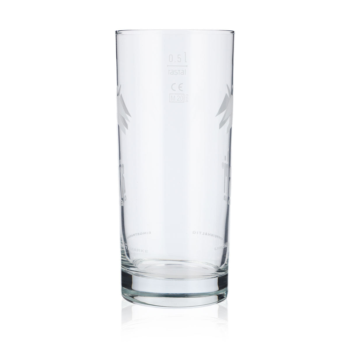 6x Afri Cola Boisson gazeuse Verre 0,5 l Verres à cola Verre à limonade Logo blanc – Vue 5
