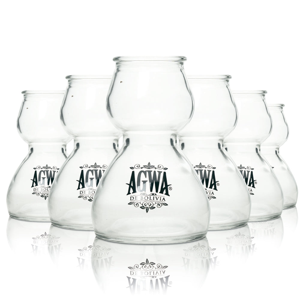 6 verres Agwa de Bolivia 0,3 l Babco Long Bomb Verres à long drink Carafe RAR