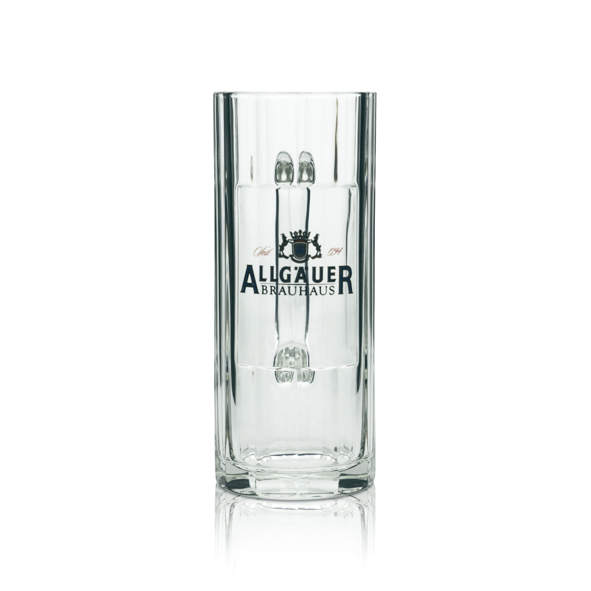 6 verres à bière Allgäuer Brauhaus 0,5 l, chope Seidel avec anse, brasserie Gastro Humpen – Vue 2
