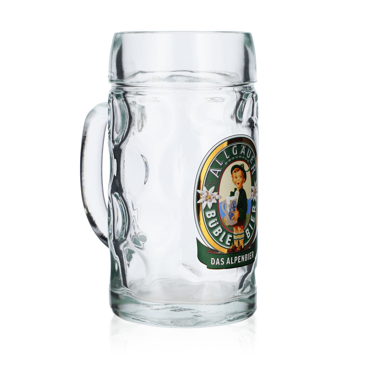 6x verre Allgäuer Büble 0,5 l, chope à bière de fête, verre à bière alpin, verre à bière Seidel, lot – Vue 3