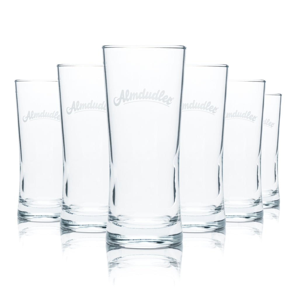 6x Almdudler verre 0,25 l gobelet limonade boisson gazeuse verres gastronomie Autriche après-ski