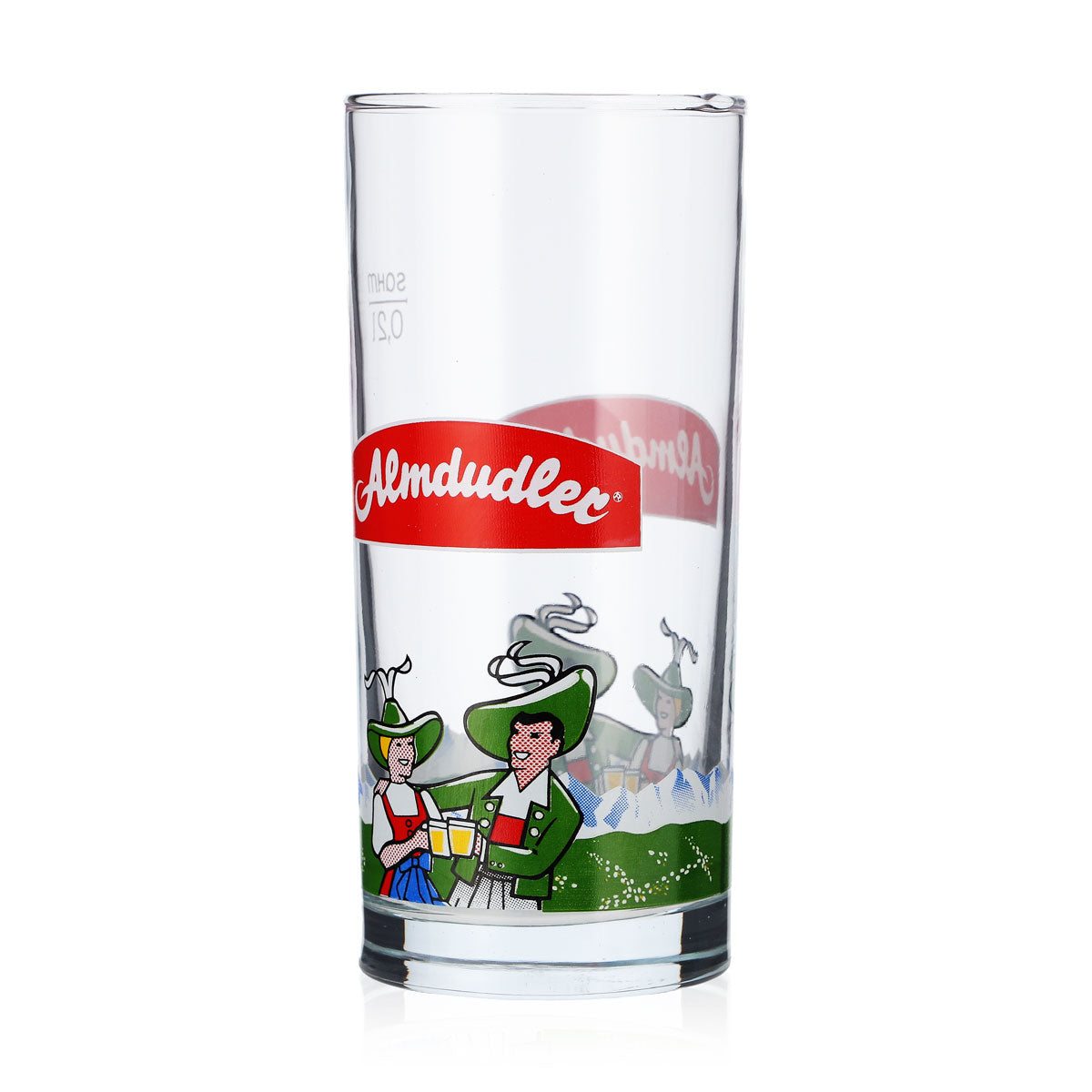 6 verres à boisson gazeuse Almdudler Verres Limoglas 0,2 l Tasses Sahm – Vue 4