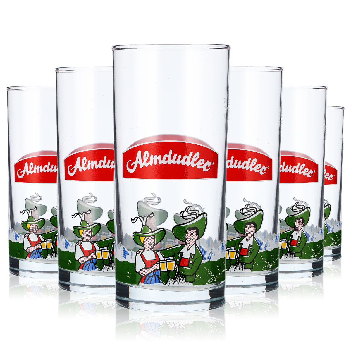 6 verres à boisson gazeuse Almdudler Verres Limoglas 0,2 l Tasses Sahm – Vue 6