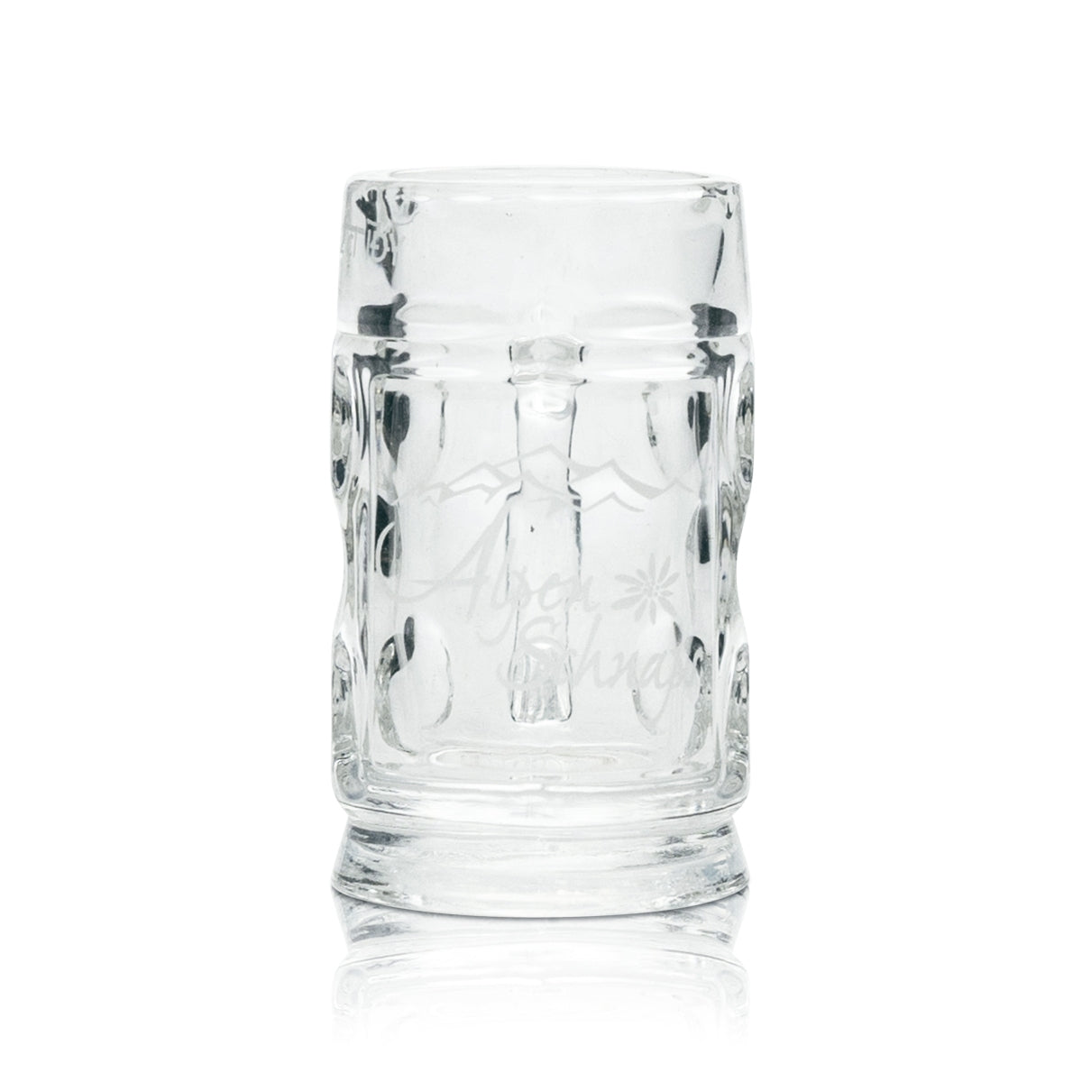 6x schnaps alpin Steinbeisser verre mini chope 2 cl schnaps verres à shot Stamper – Vue 2