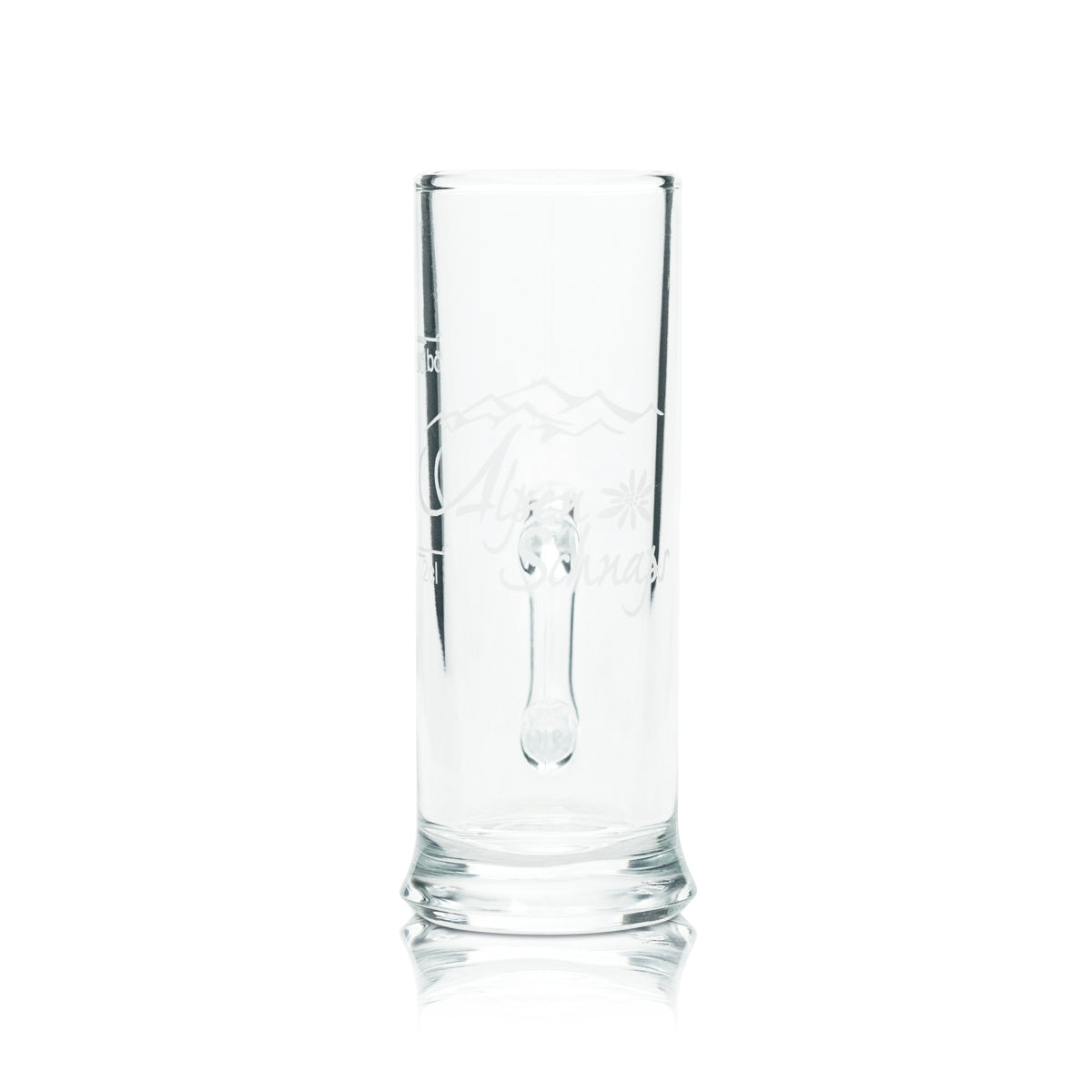6x Alpenschnaps Steinbeisser Shot Verre 4cl Mini-Chope Les verres élégants à anse – Vue 2