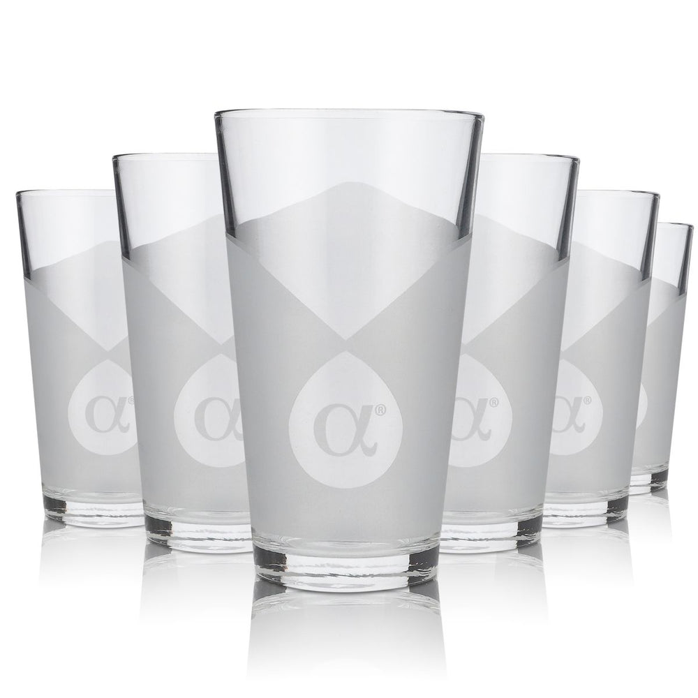 6x Alpha Noble Verre 0,4 l Verre à long drink Willi Becher Set de verres Vodka Longdrink