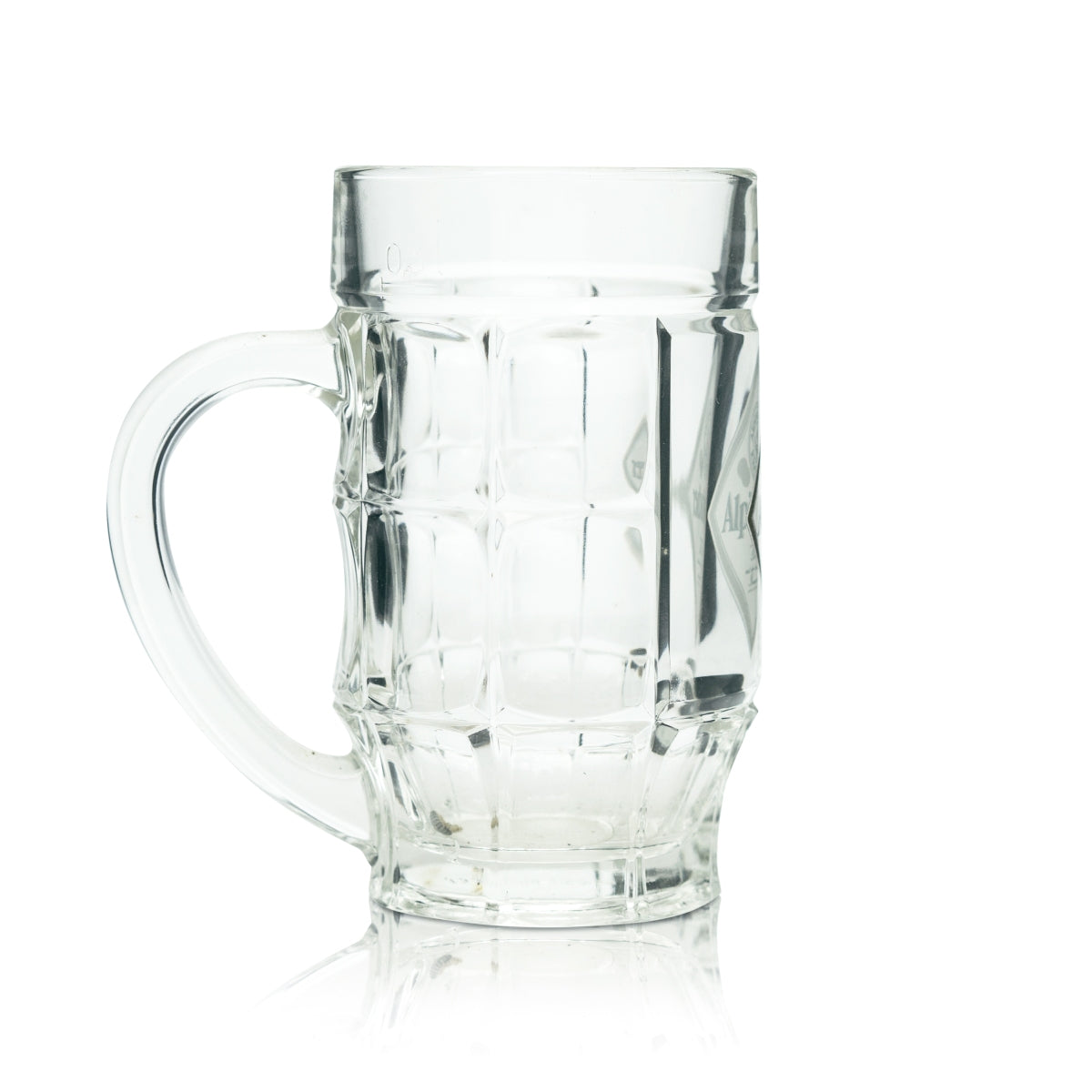 6 verres à bière Alpirsbacher 0,3 l, chope Strasbourg, Sahm Seidel, verres à anse, chopes – Vue 3