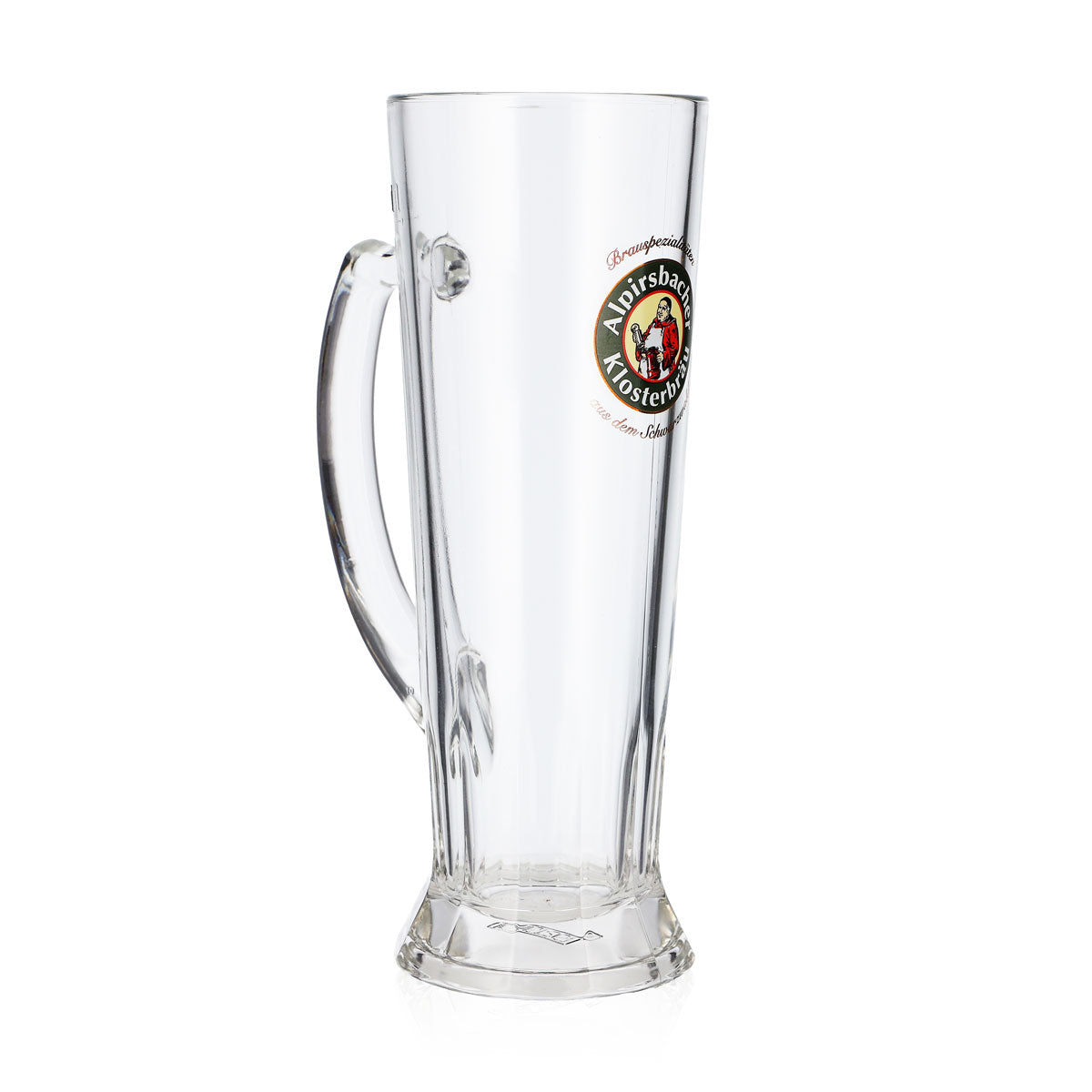 Lot de 6 verres à bière Alpirsbacher de 0,4 l, motif en relief « Rastal » (lot de 6) – Vue 3