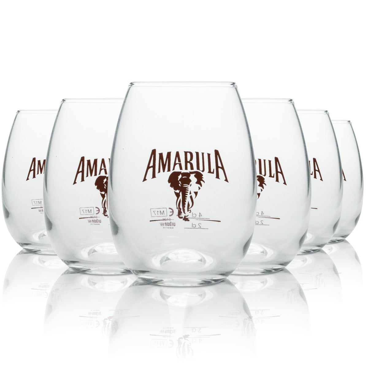 6 verres à liqueur Amarula